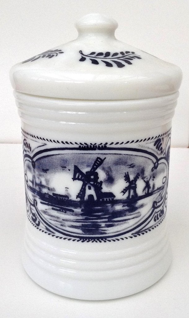 Vintage pot koffie Zwarte Kat in opaline 1 liter, Antiek en Kunst, Curiosa en Brocante, Ophalen of Verzenden