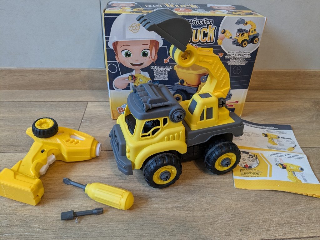 Buki RC truck bouwset, Ophalen of Verzenden, Zo goed als nieuw, Bouwen, Met geluid