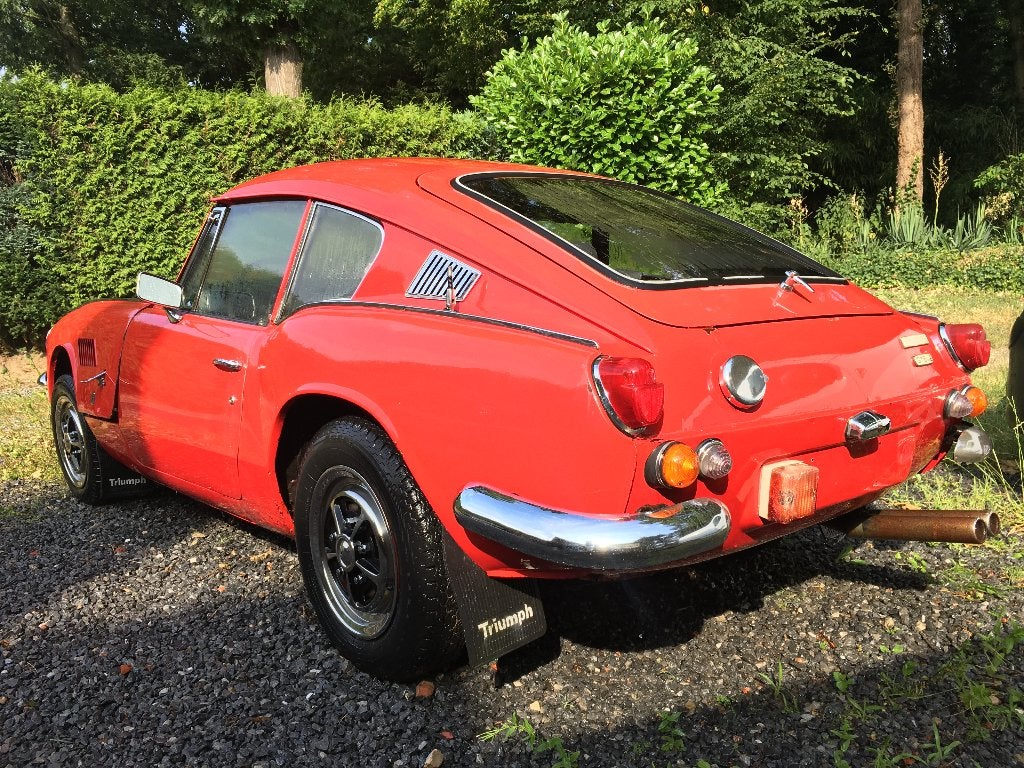 Triumph GT6  MK2, Rouge, Entreprise, Triumph, Essence