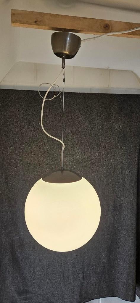 plafondlampen melkglas, Enlèvement, Utilisé, Verre