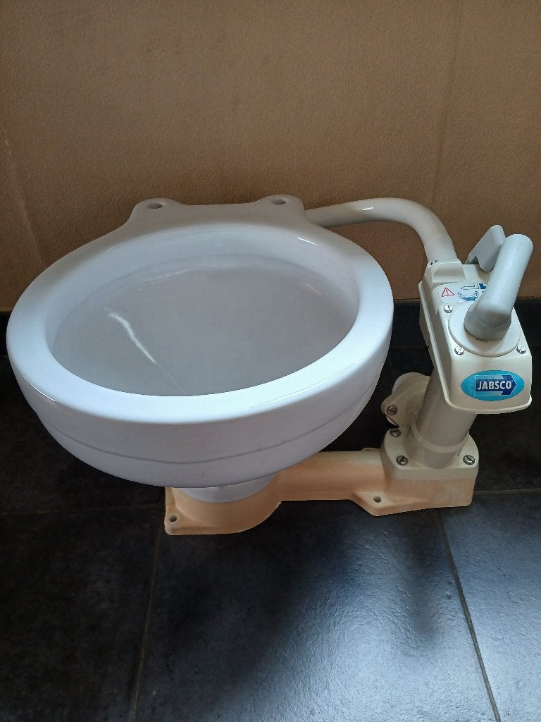 jabsco, boot- of campertoilet, Watersport en Boten, Ophalen, Gebruikt