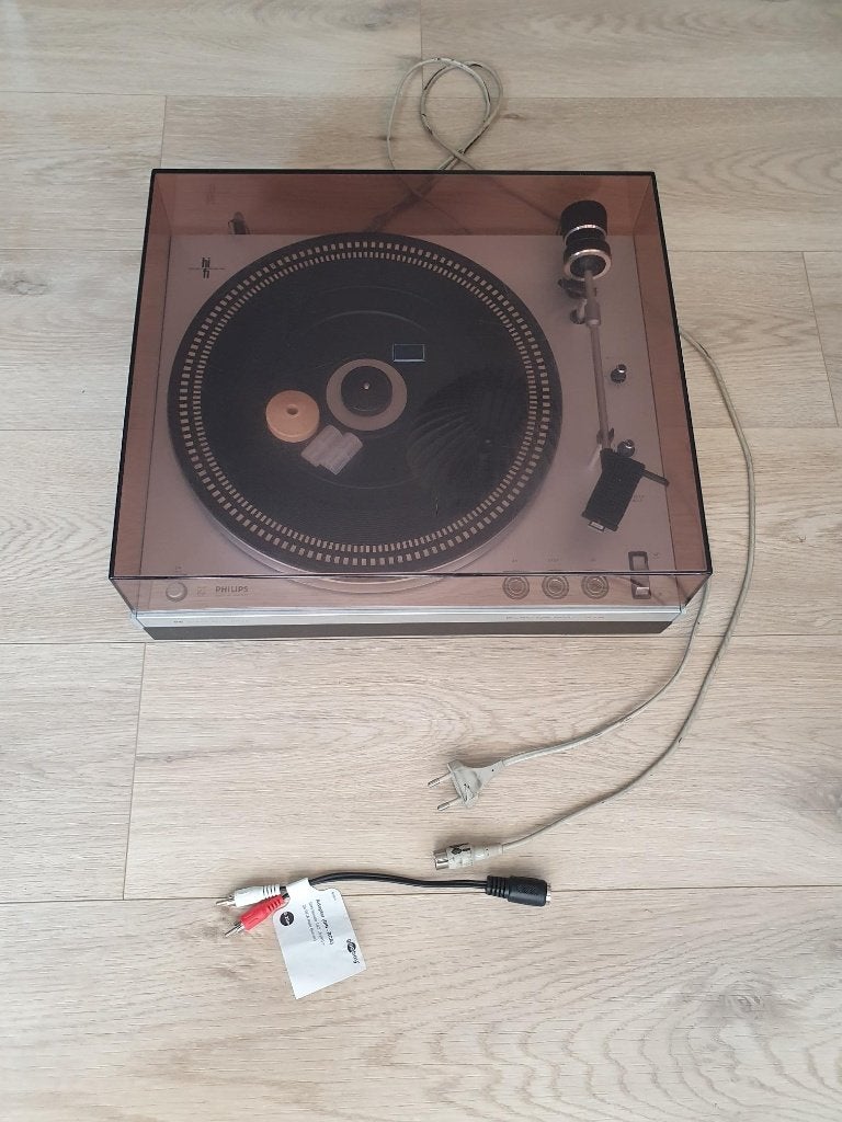 Tourne-disques Philips ELECTRONIC 312, Tourne-disque, Enlèvement, Utilisé, Réglage pitch
