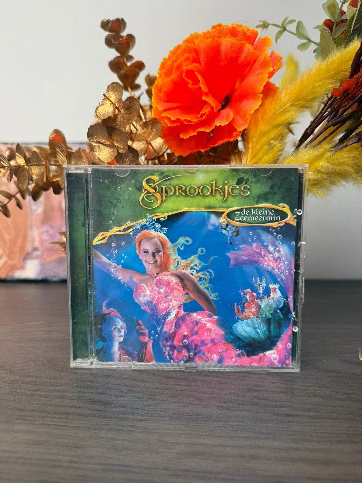 Sprookjes Cd musical De kleine zeemeermin (Kathleen Aerts), Ophalen of Verzenden, Zo goed als nieuw