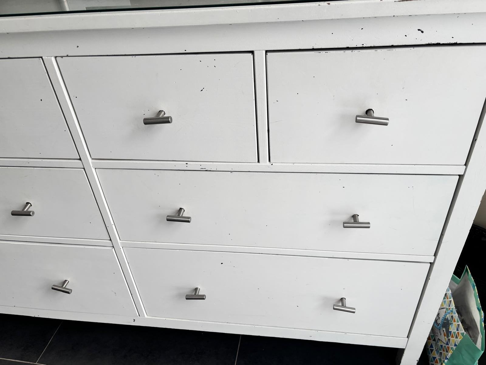 Ikea Helmes dressoir met 8 laden, Ophalen, Gebruikt, 5 laden of meer, 50 tot 100 cm