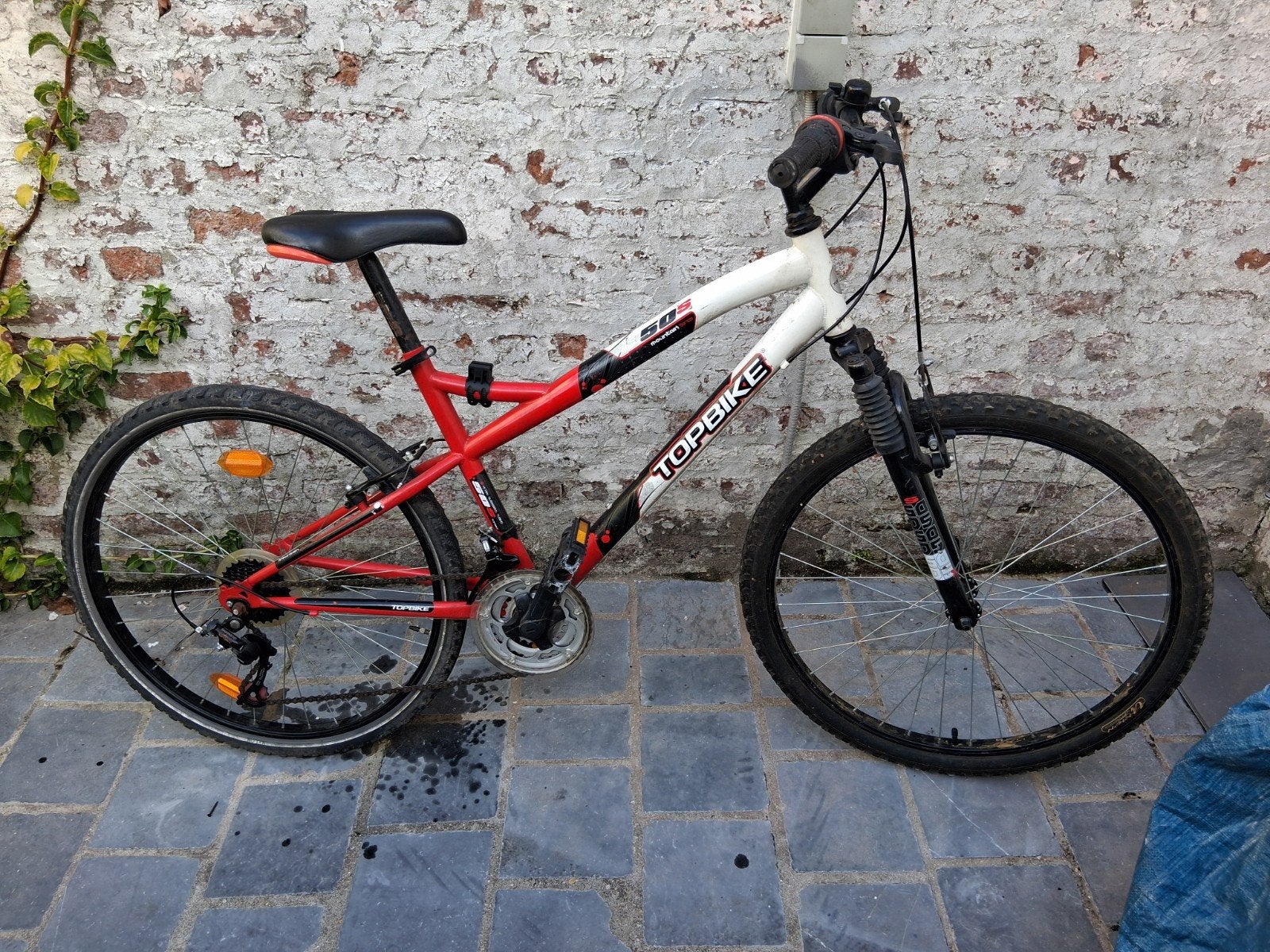 vtt 40cm 3x7 vitesses, Frein sur jante, Comme neuf, Enlèvement, Plus de 20 vitesses