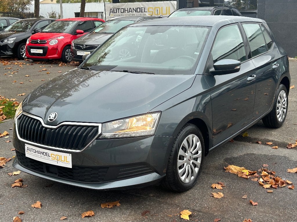Skoda Fabia 1.0i 2019, 74.725km, Airco, PDC, Crui ctr, Garan, Auto's, Skoda, Voorwielaandrijving, Stof, Euro 6, Bedrijf