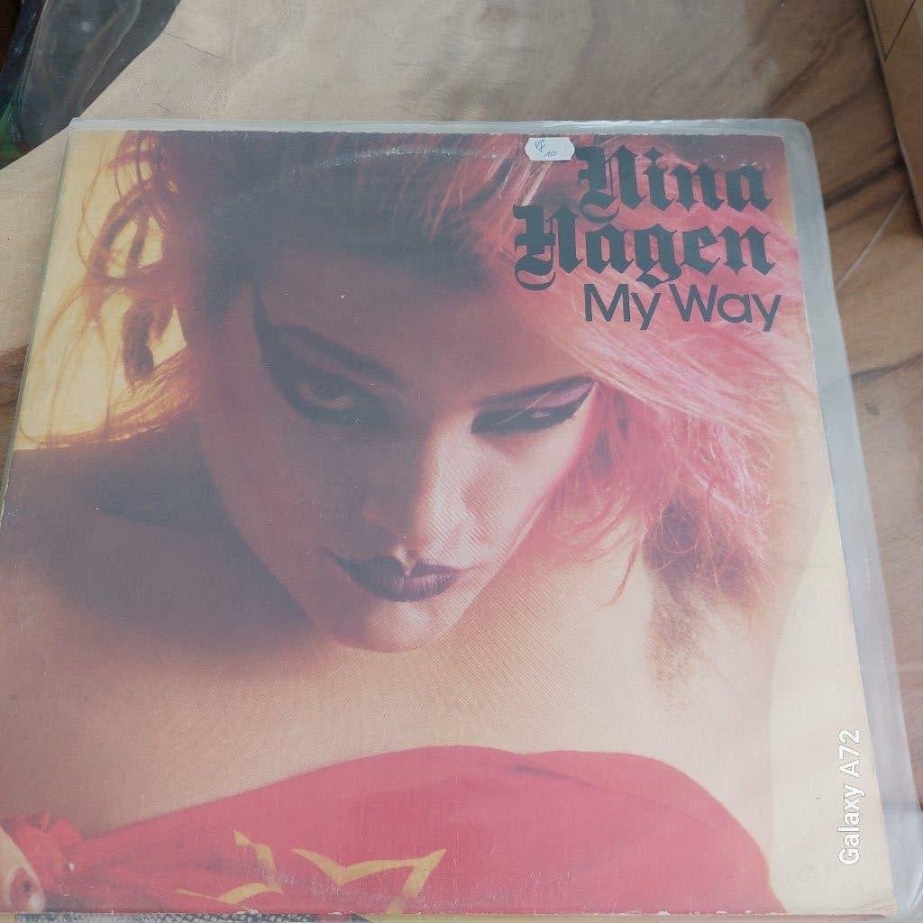nina hagen my way 12 inch maxi, Gebruikt, Maxi-single, 1980 - 1989, Ophalen of Verzenden