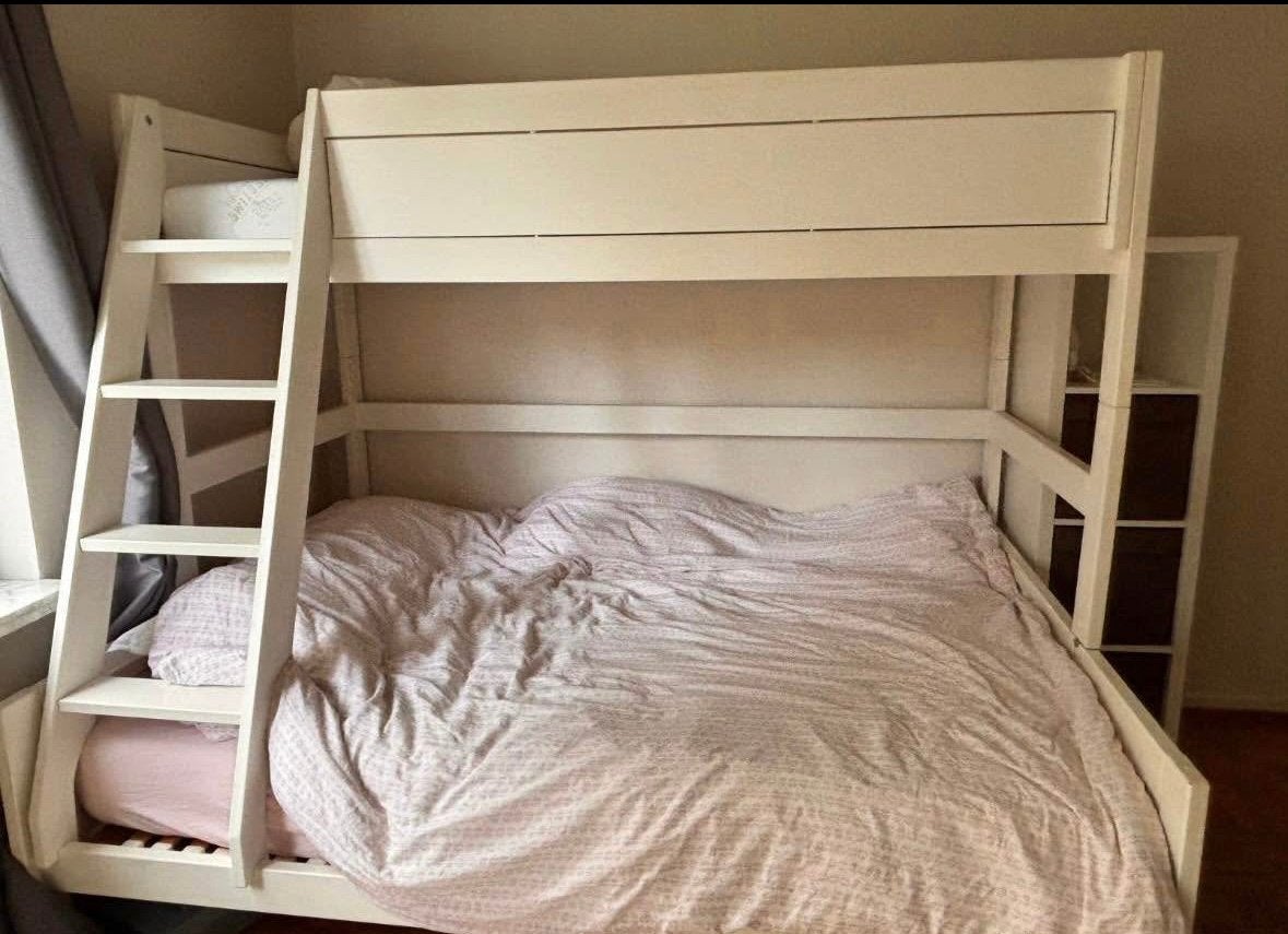 LIFETIME Kidsrooms – Lit haut de gamme 90*200 + matelas, Enlèvement, Comme neuf, 200 cm