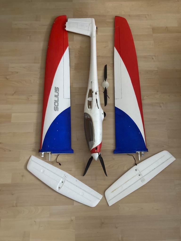 Planeur Multiplex Solius, Enlèvement, Comme neuf