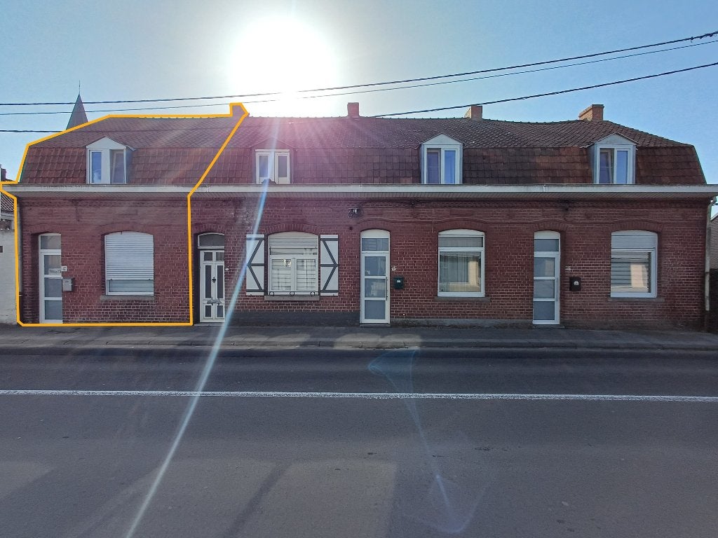 Maison à Herseaux avec 4 chs terrasse et jardin., Immo, Maisons à vendre, Province de Hainaut, Jusqu'à 200 m², Maison 2 façades