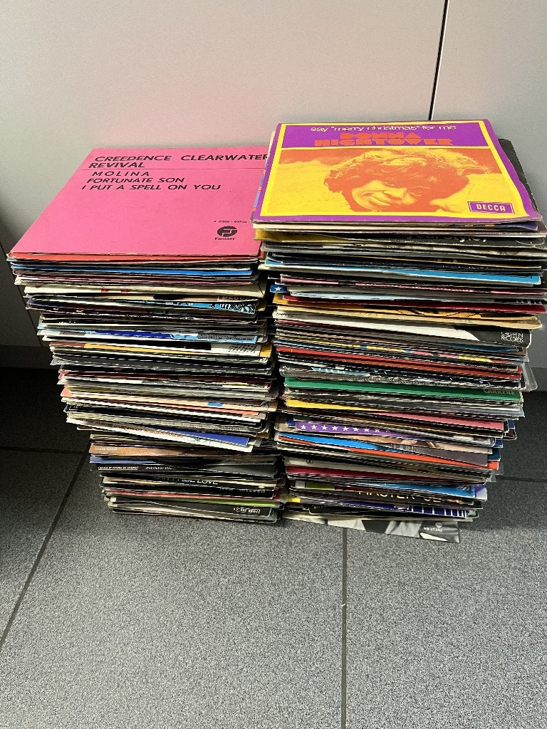 300 singles - TOPLOT - mooie namen, Ophalen of Verzenden, Gebruikt, 7 inch, Pop