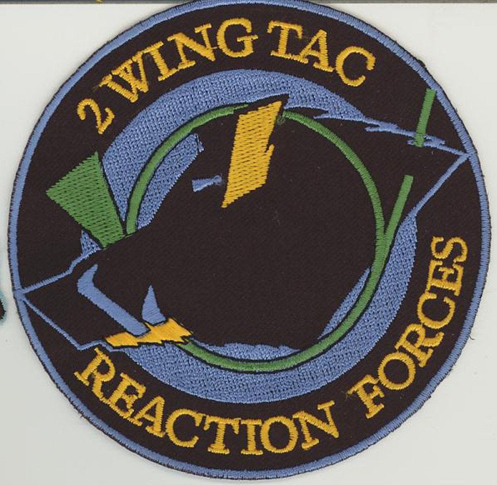 BAF luchtmacht patch 2 wing TAC F-16AM Florennes, Collections, Objets militaires | Général, Envoi, Armée de l'air, Emblème ou Badge