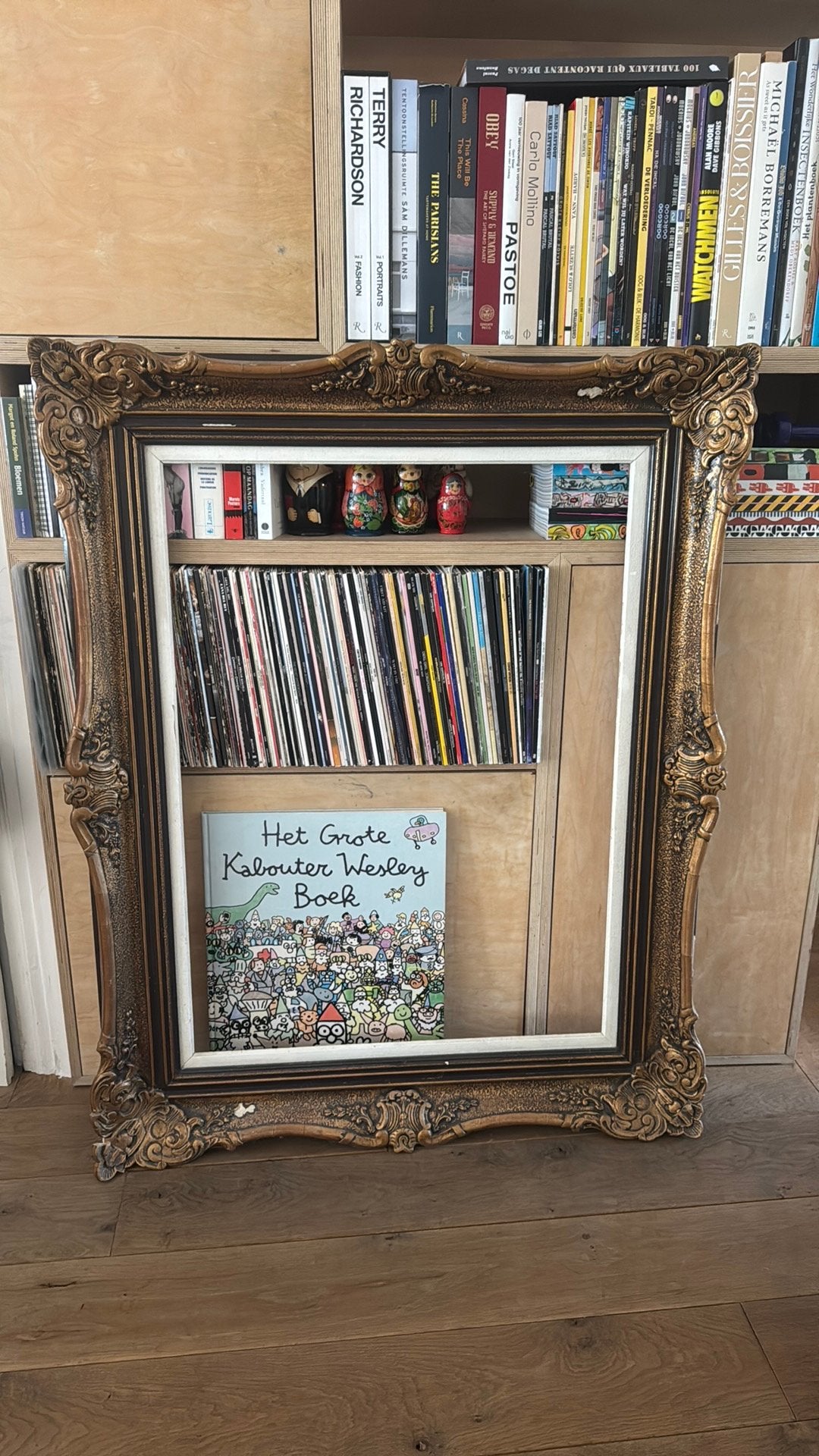 Groot decoratief kader 99/120, Enlèvement