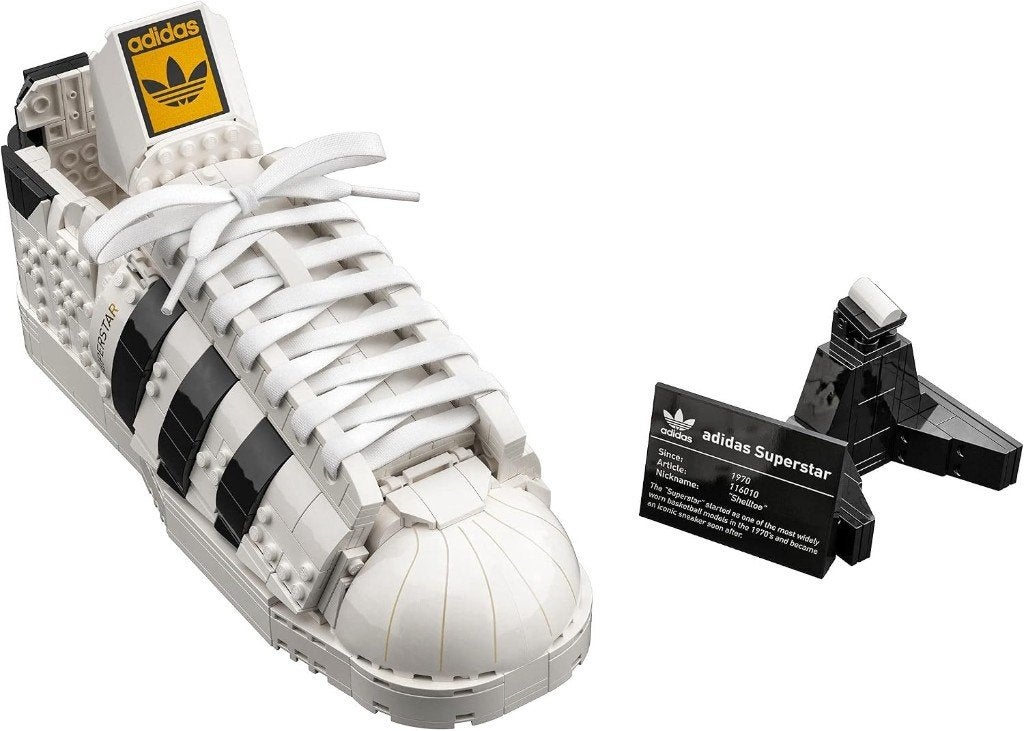 LEGO adidas Originals Superstar 10282, Complet, Lego, Ensemble complet, Comme neuf