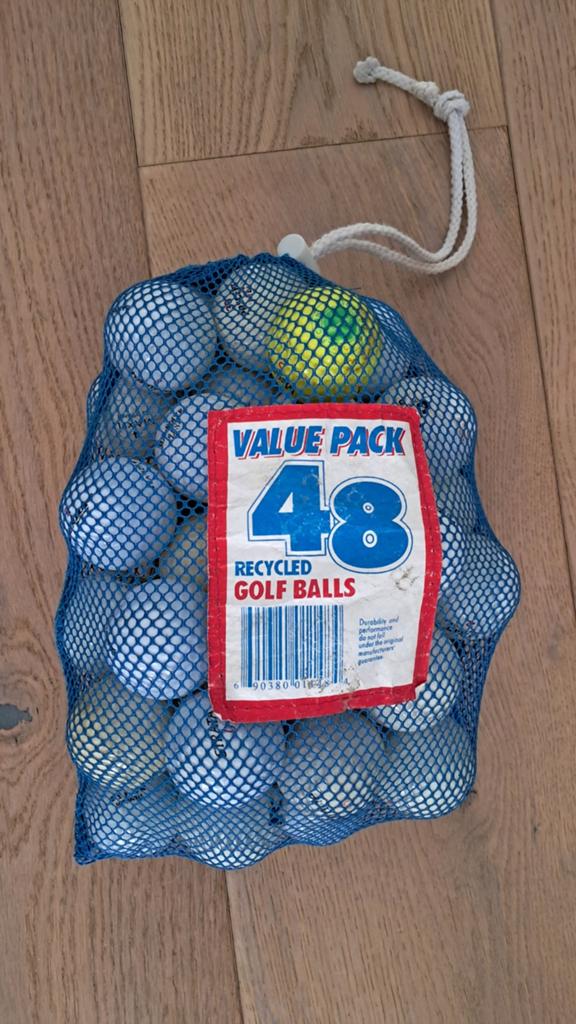 Lot 48 golfballen, Ophalen of Verzenden