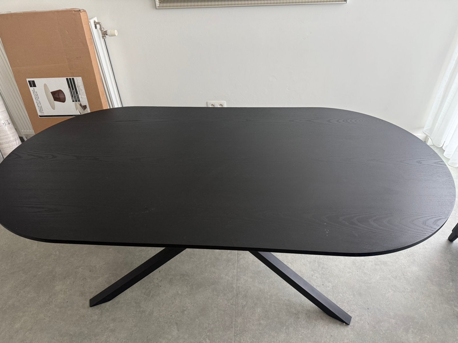 Eettafel kwantum 200*100, Ophalen, Zo goed als nieuw
