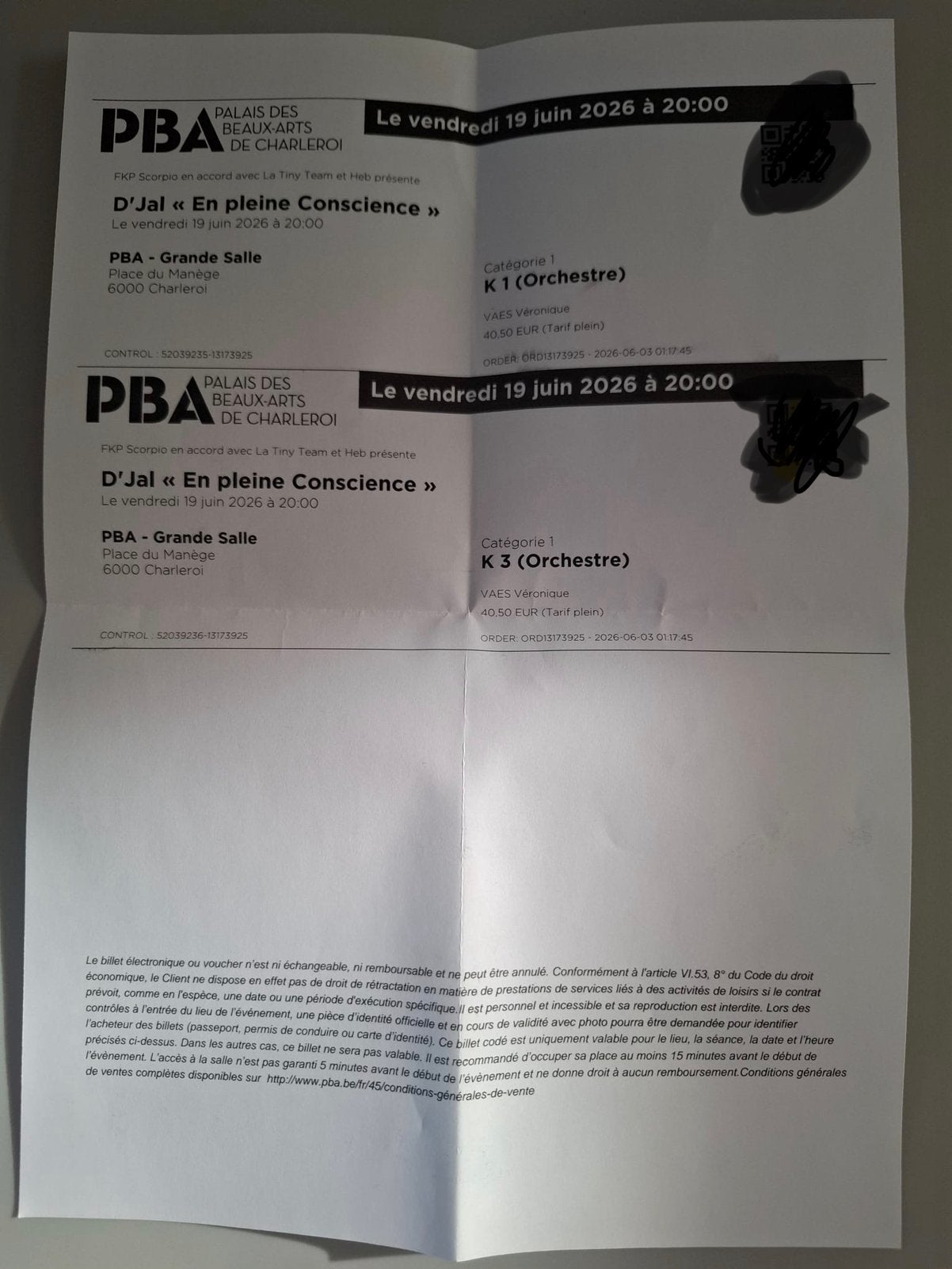 D’jal spectacle 19/06/26, Tickets & Billets