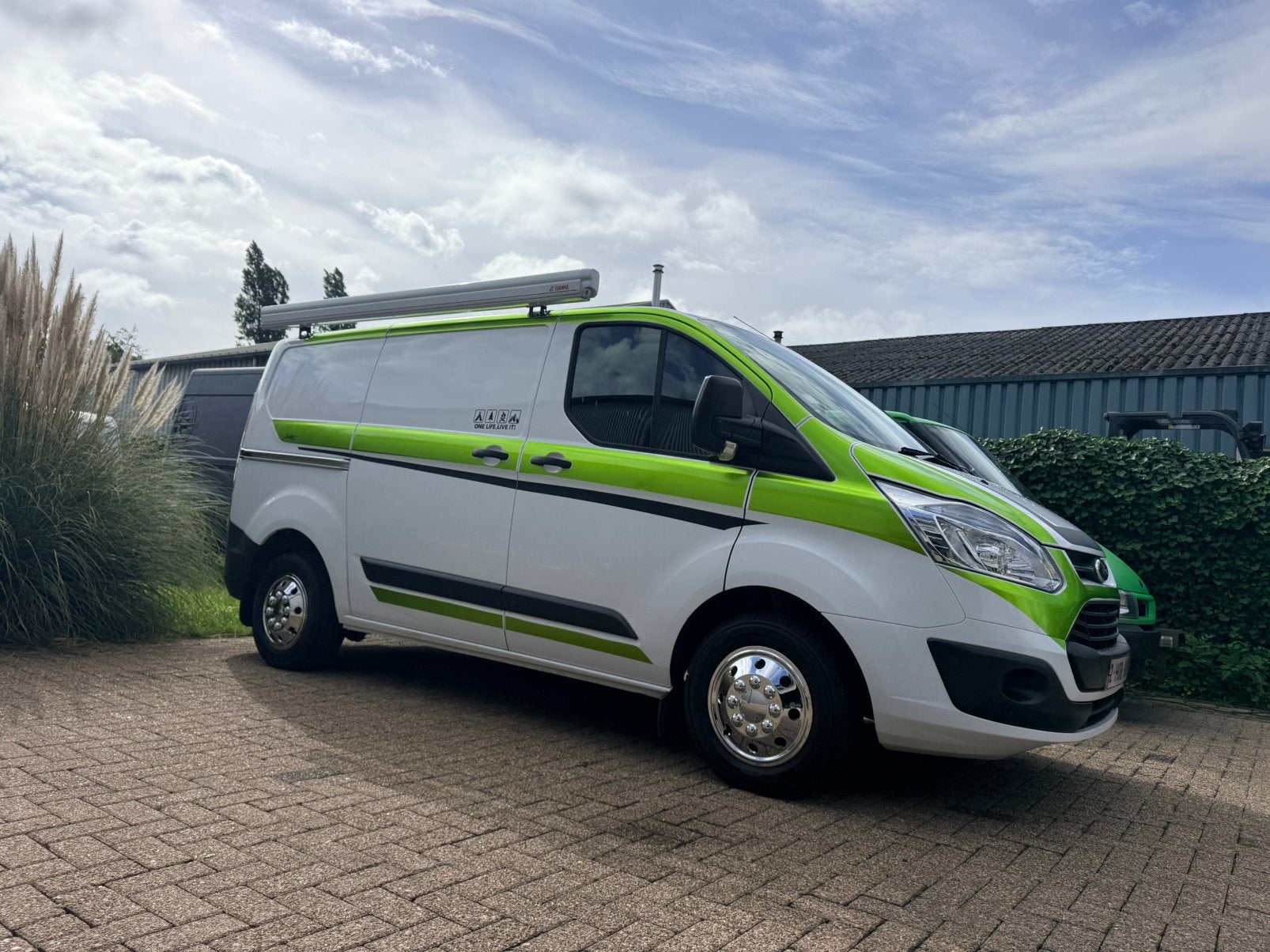Ford custom campervan 31dkm!! Orgineel, Caravans en Kamperen, Particulier, Ford, Navigatie, Luifel