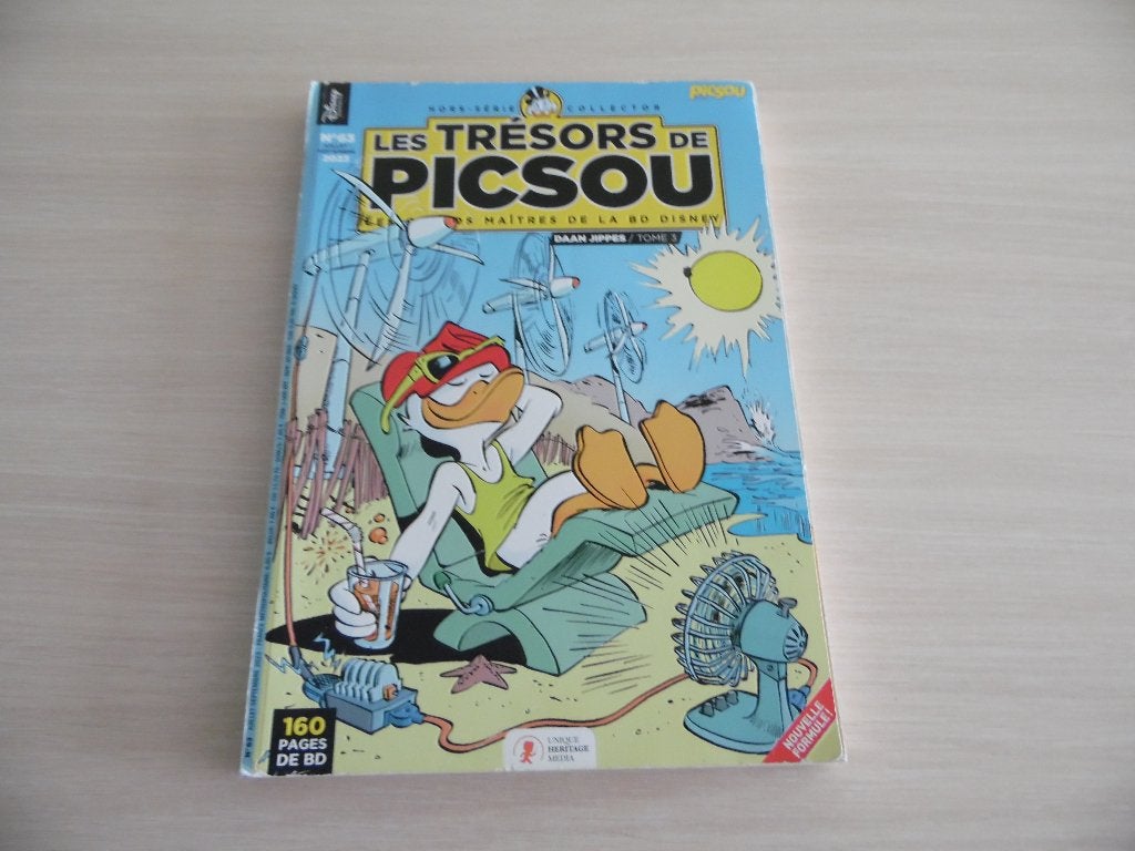 LES TRÉSORS DE PICSOU N°63, Ophalen of Verzenden, Zo goed als nieuw, Eén stripboek, WALT DISNEY