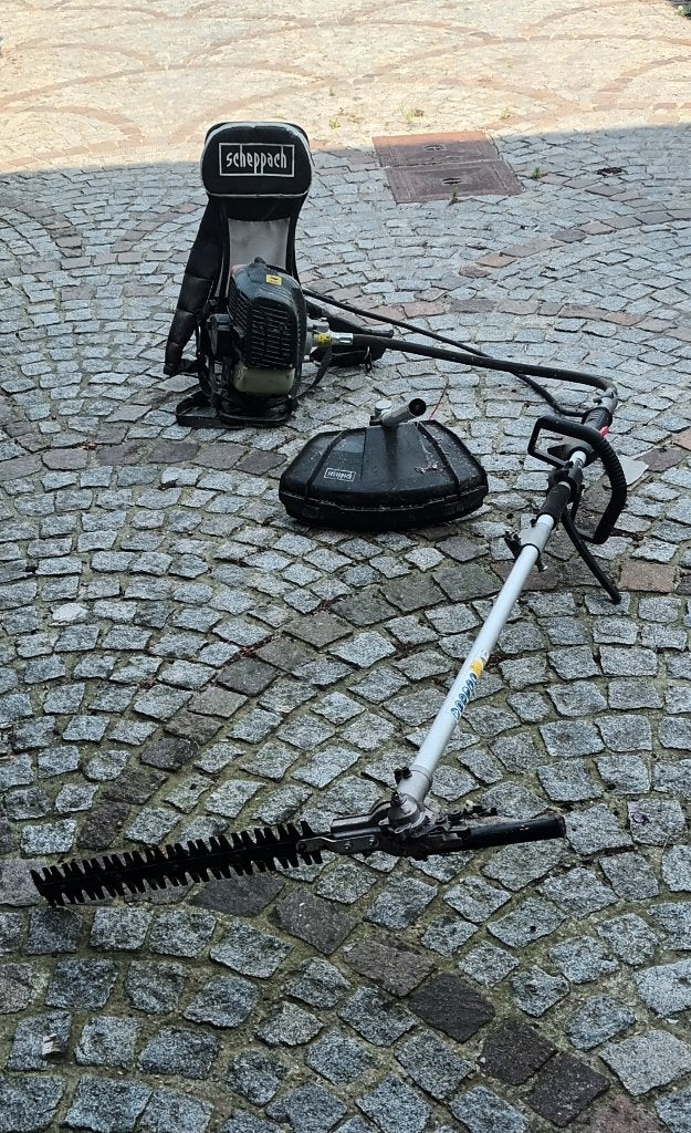 Multifunctionele Tuinmachine, Ophalen, Gebruikt, Benzine, Scheppach