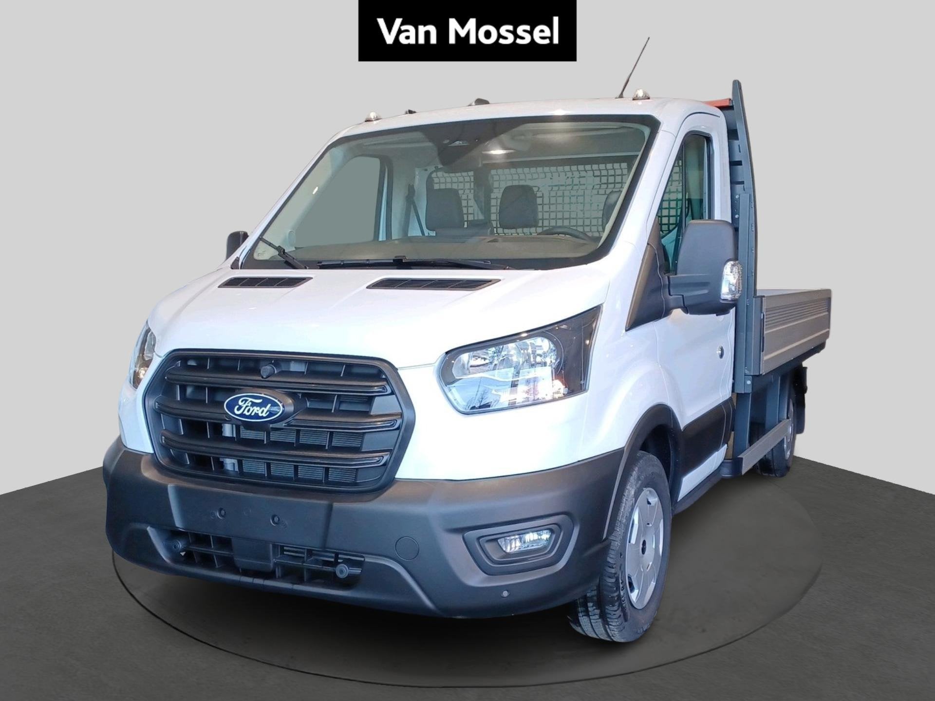 Ford Transit 350E 165pk M6 Trend - Camera - Vinyl, Autos, Camionnettes & Utilitaires, Neuf, Entreprise, 3 places, Boîte manuelle