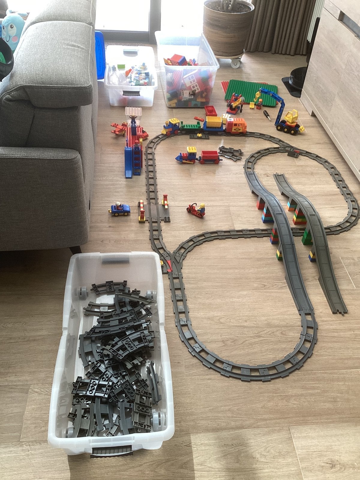 Duplo zelf rijdende trein met uitgebreide set van sporen, Enlèvement, Comme neuf