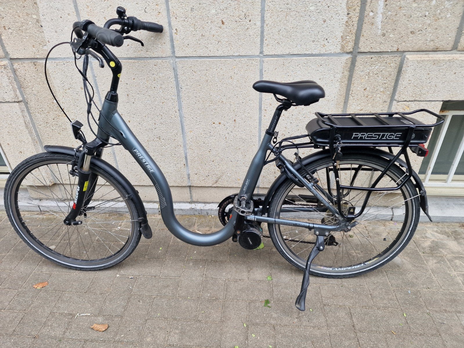 Elektrische fiets lage instap midden motor, Fietsen en Brommers, Ophalen