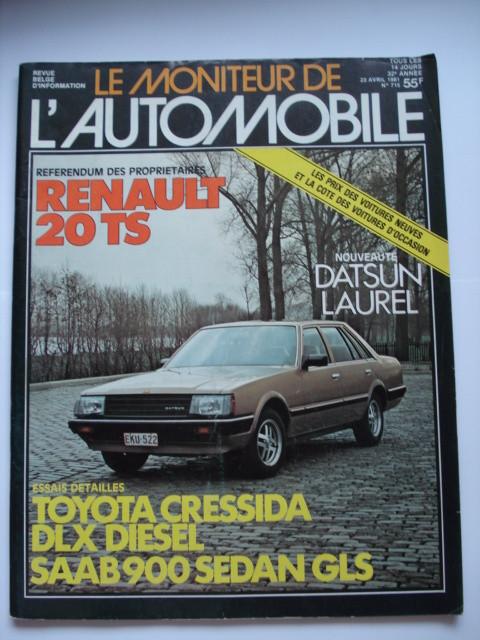 Le Moniteur de l'Automobile 715, Envoi, Utilisé, Général