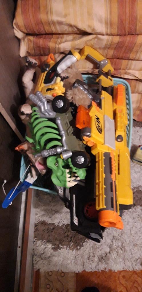 Allerlei speelgoed, Ophalen, Gebruikt