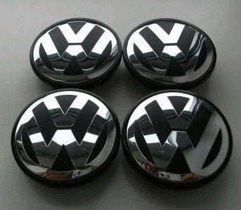 Capuchons de moyeu 65 mm pour VW Golf Passat Touran Tiguan 3, Autos : Divers, Enjoliveurs, Enlèvement ou Envoi, Neuf