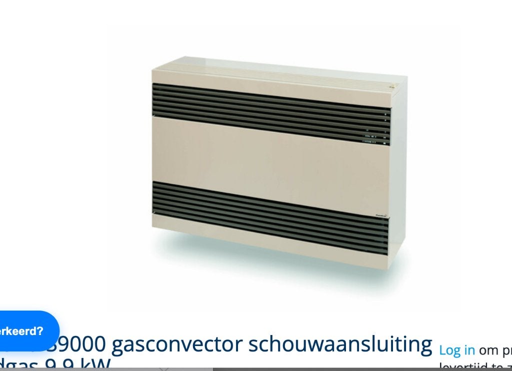 Gaskachel Flandria, Huis en Inrichting, Kachels, Ophalen, Gebruikt, Gas, Vrijstaand