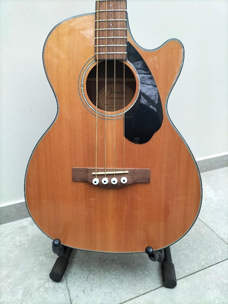 Fender CB-60sce akoestische bas, Muziek en Instrumenten, Snaarinstrumenten | Gitaren | Bas, Ophalen, Gebruikt, Akoestisch