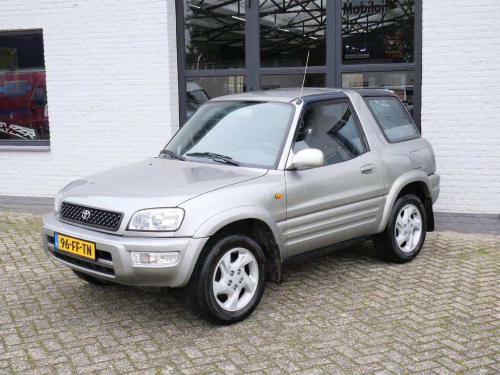 Toyota RAV 4 FunCruiser 2.0i Hardtop Airco 4x4 Orig. NL, Autos, Toyota, Argent ou Gris, Entreprise, Rav4, Essence