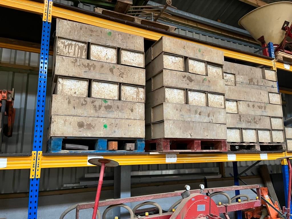 Aluminium bakken witloof, Enlèvement