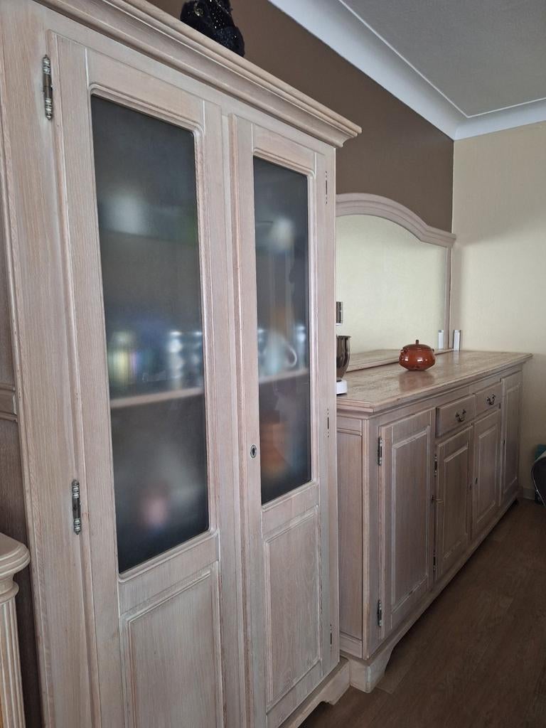 Vitrinekast  200€, Huis en Inrichting, Kasten | Vitrinekasten, Ophalen of Verzenden