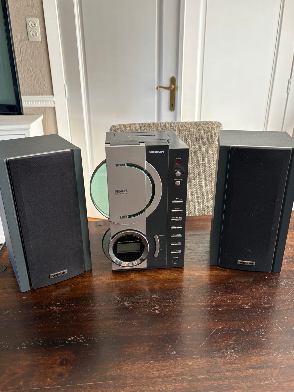 Medion Stereoset met radio cd en cassette, Enlèvement, Comme neuf