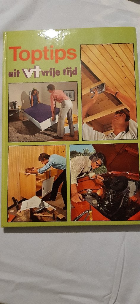 1974 TopTips uit VT vrije tijd , boek met harde kaft 95blz, Boeken, Wonen en Tuinieren, Ophalen of Verzenden, Zo goed als nieuw