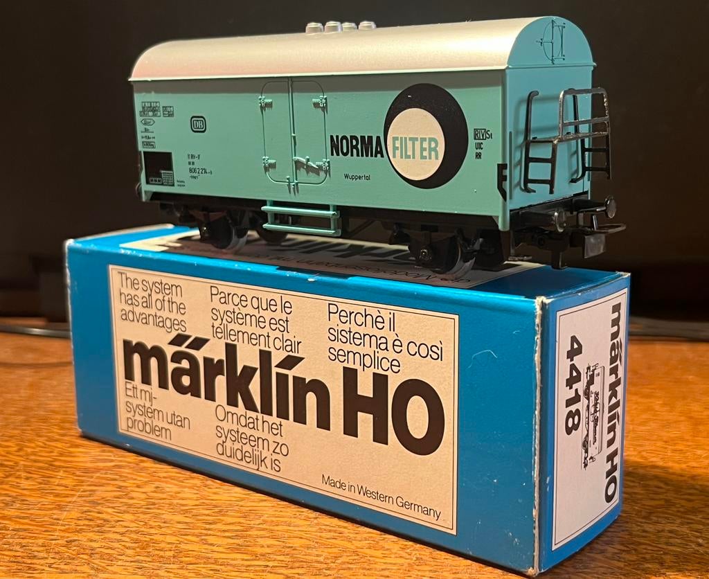Marklin HO lot de 3 wagons 4405/4415/4418 in box Mint, Enlèvement ou Envoi, Courant alternatif, Wagon, Comme neuf