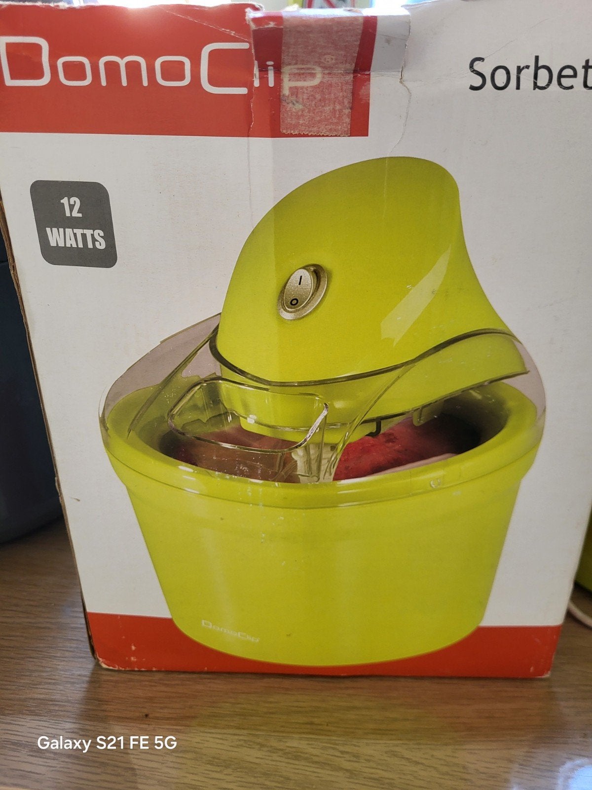 sorbet maker, Elektronische apparatuur, Ophalen, Zo goed als nieuw