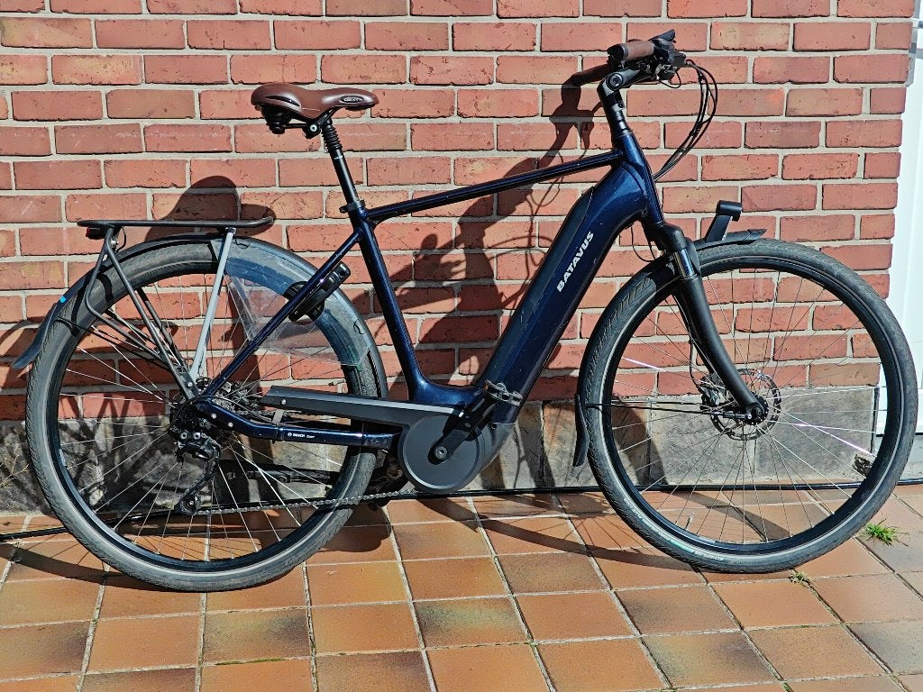 Elektrische Herenfiets | Sportfiets Batavus | E-Bike | 400Wh, Vitesses, Batavus, Enlèvement, Frein à disque
