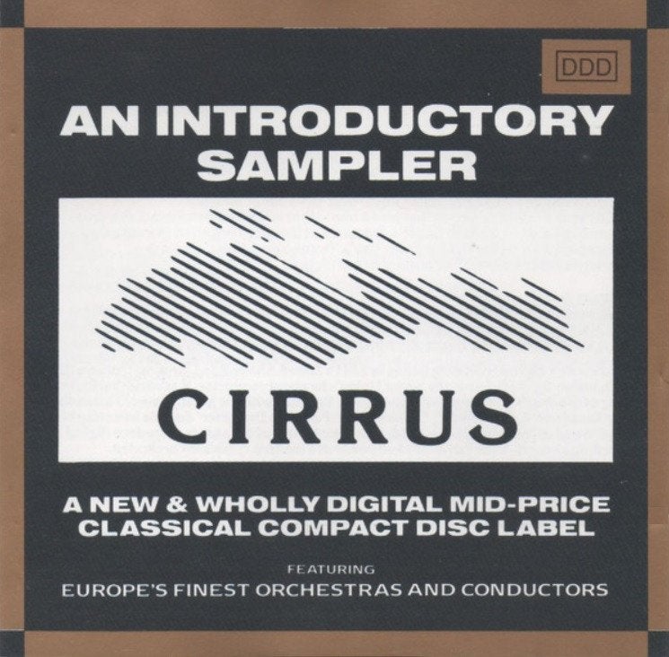 SALE CD Various : un sampler d'introduction à Cirrus, Envoi