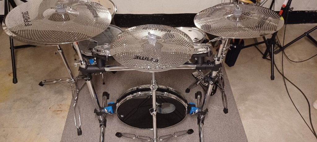 Traps drumstel, Muziek en Instrumenten, Drumstellen en Slagwerk, Zo goed als nieuw, Overige merken, Ophalen