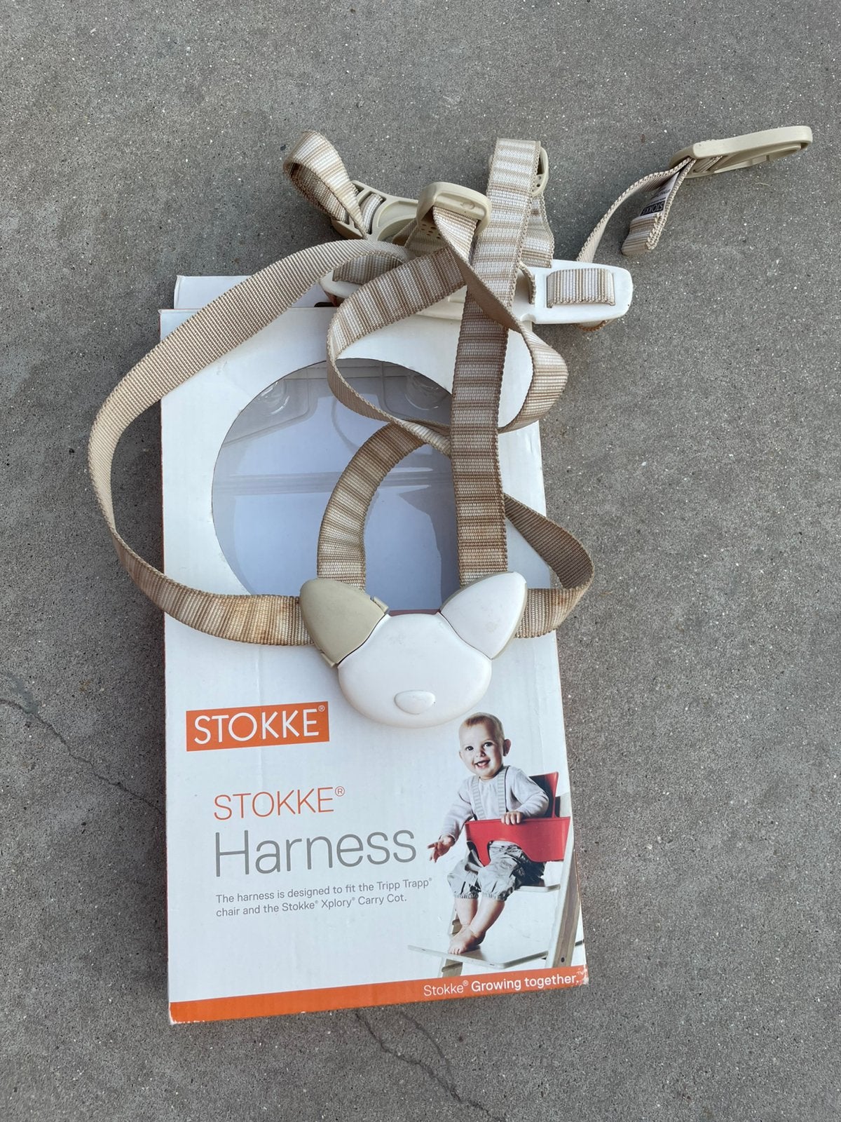 Stokke harnas Trip Trap, Ophalen, Zo goed als nieuw