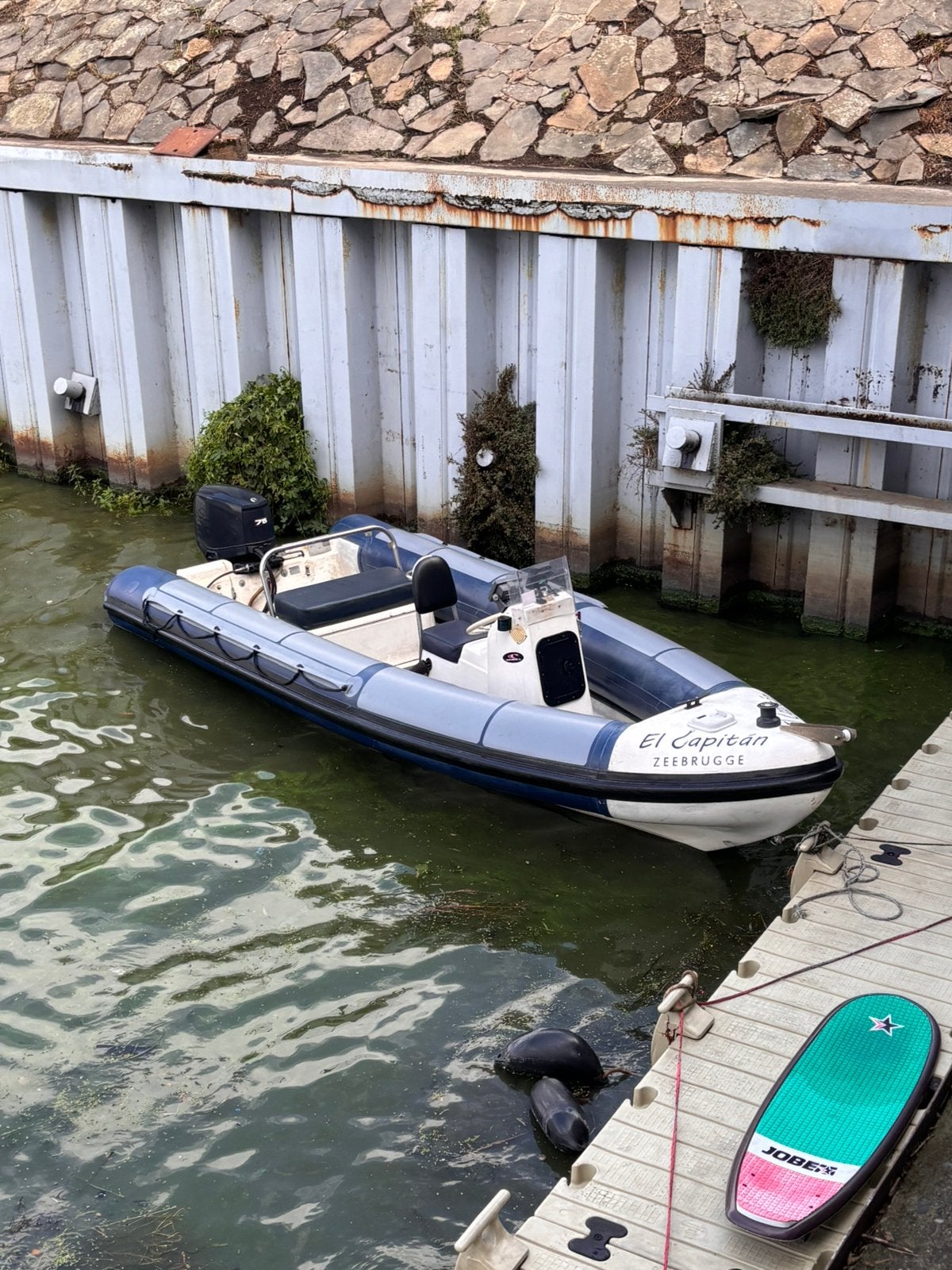 Osprey Eagle 5m60 Evinrude 75 ch Riba 750, Sports nautiques & Bateaux, Enlèvement, 5 m, Utilisé, 75 ch