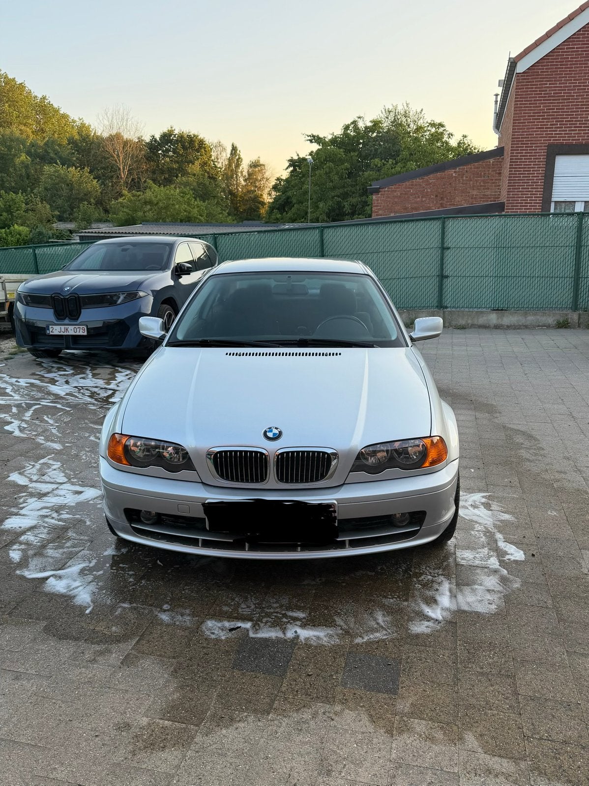 Bmw 320ci, Autos, Argent ou Gris, Achat, 110 kW, Noir