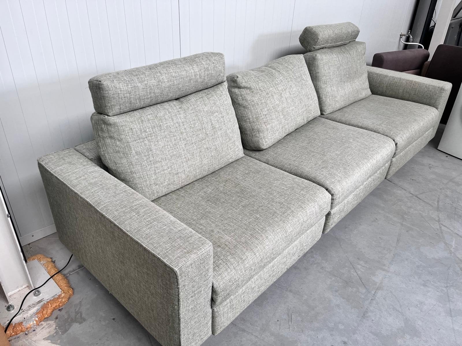 Driezit met dubbele relax. Belgisch kwaliteitszitmeubel., Ophalen