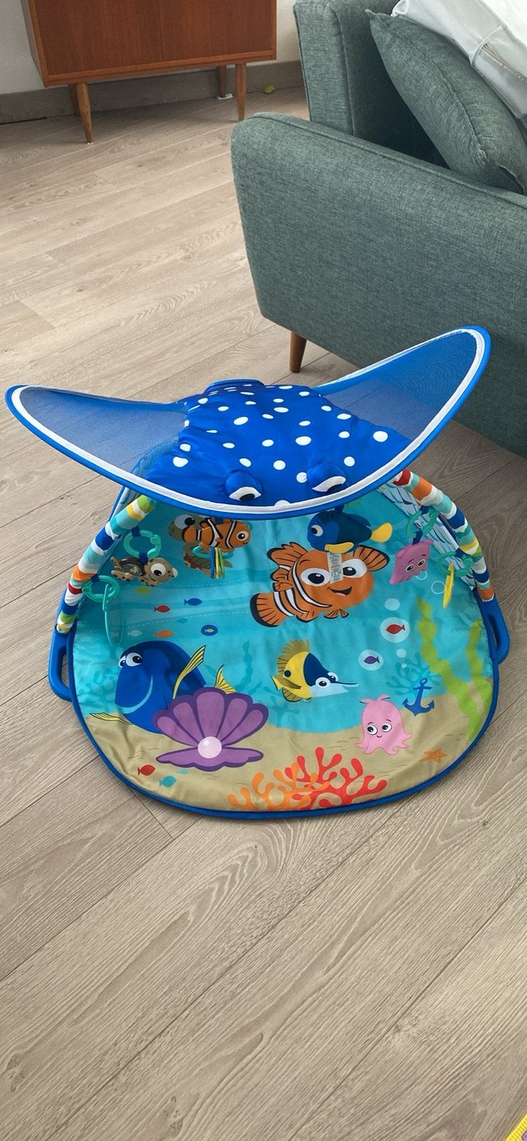 Tapis d’éveil bébé, Enlèvement, Utilisé