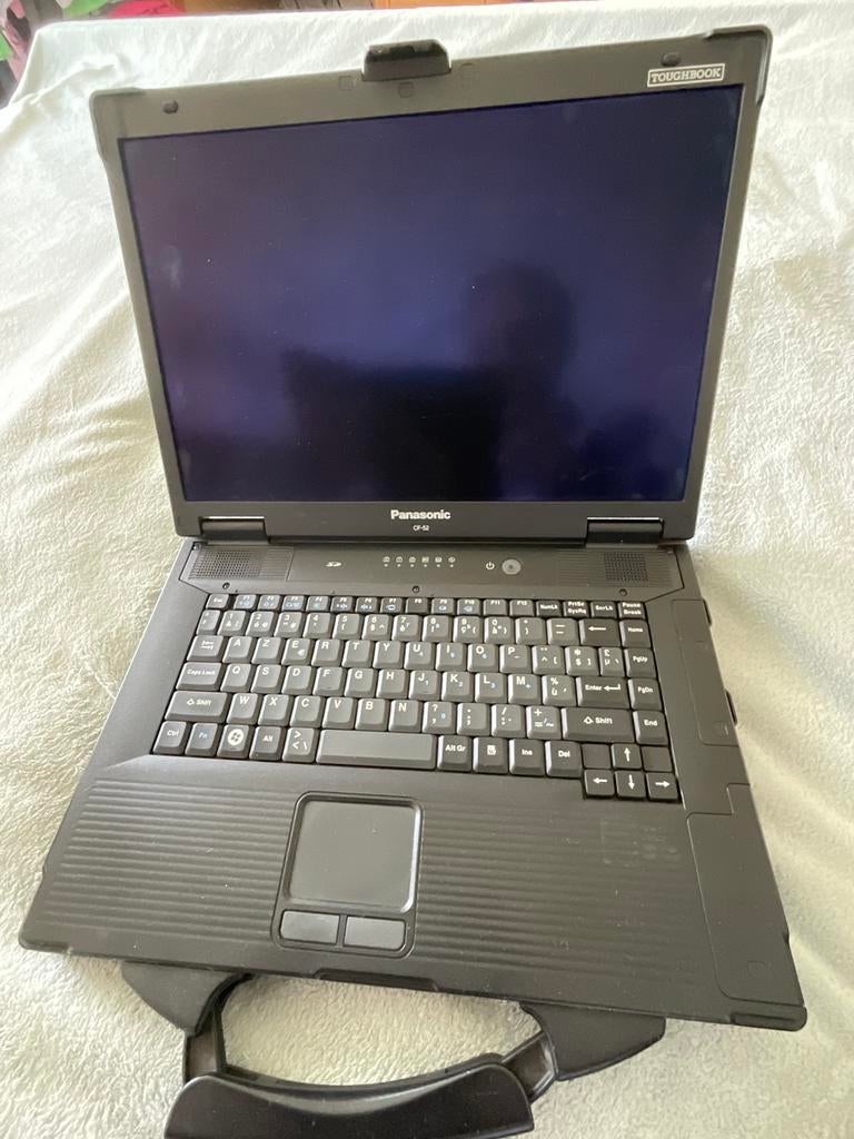 Panasonic Toughbook CF-52 W10 SSD Pro laptop nieuwe batterij, Enlèvement ou Envoi, Intel, Moins de 2 Ghz, Utilisé