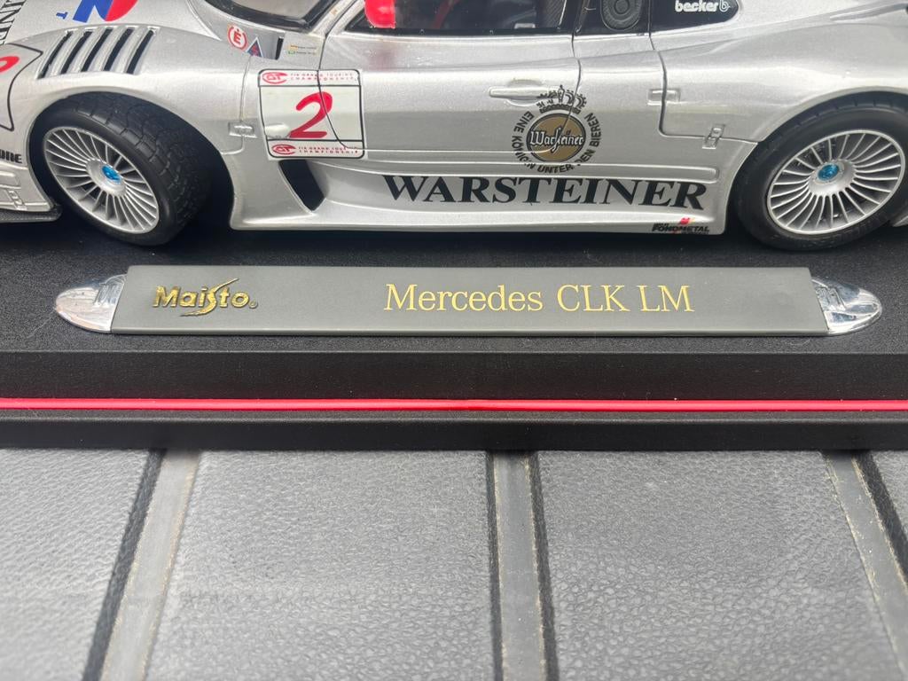Maison Mercedes CLK LM, Enlèvement, Comme neuf, Maisto