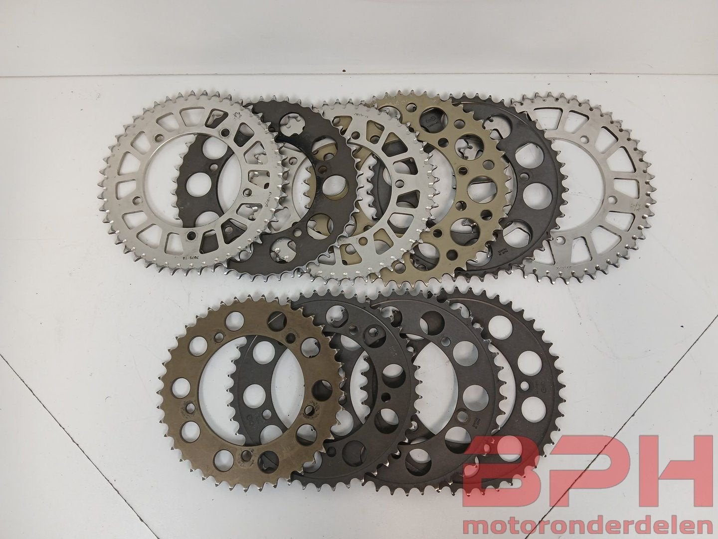 Diverse aluminium tandwielen Suzuki GSX-R 600 750 K6 K7 K8 K, Gebruikt, -, -, Ophalen of Verzenden